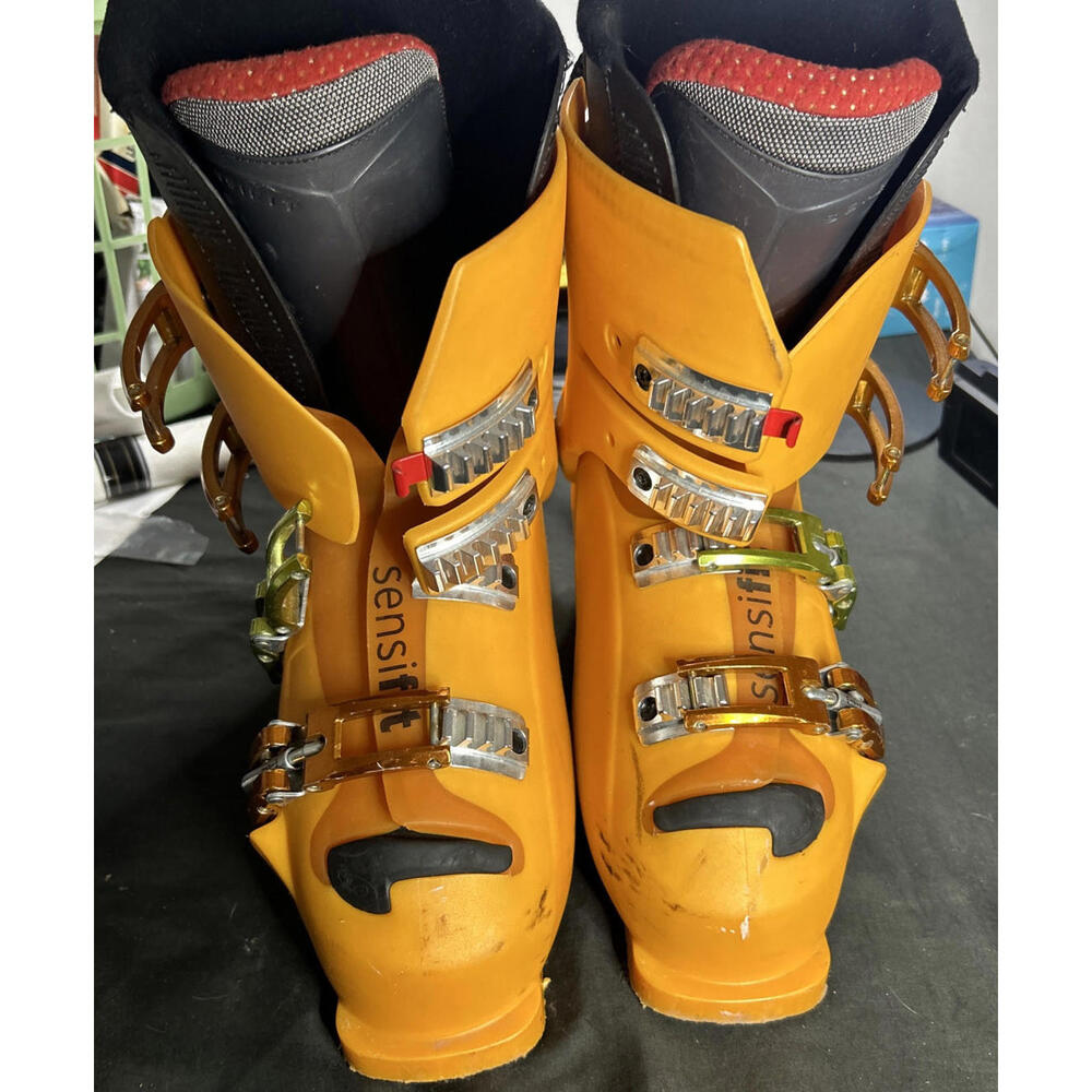 Salomon X Wave 10.0 Flex 110 Mens Ski Boots Size 315mm Mondo US Orange XWAVE